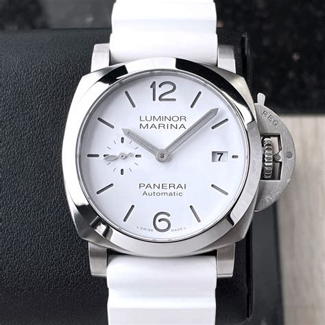 panerai 1370|panerai white dial.